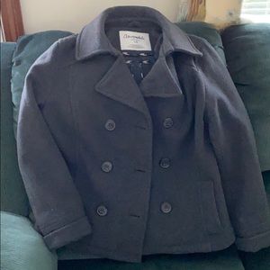 Aeropostale Gray Pea coat